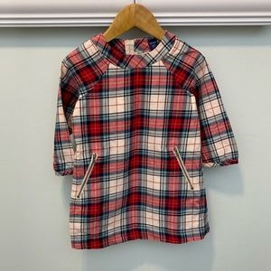 Baby Gap Girls Plaid Dress (Size 2T)